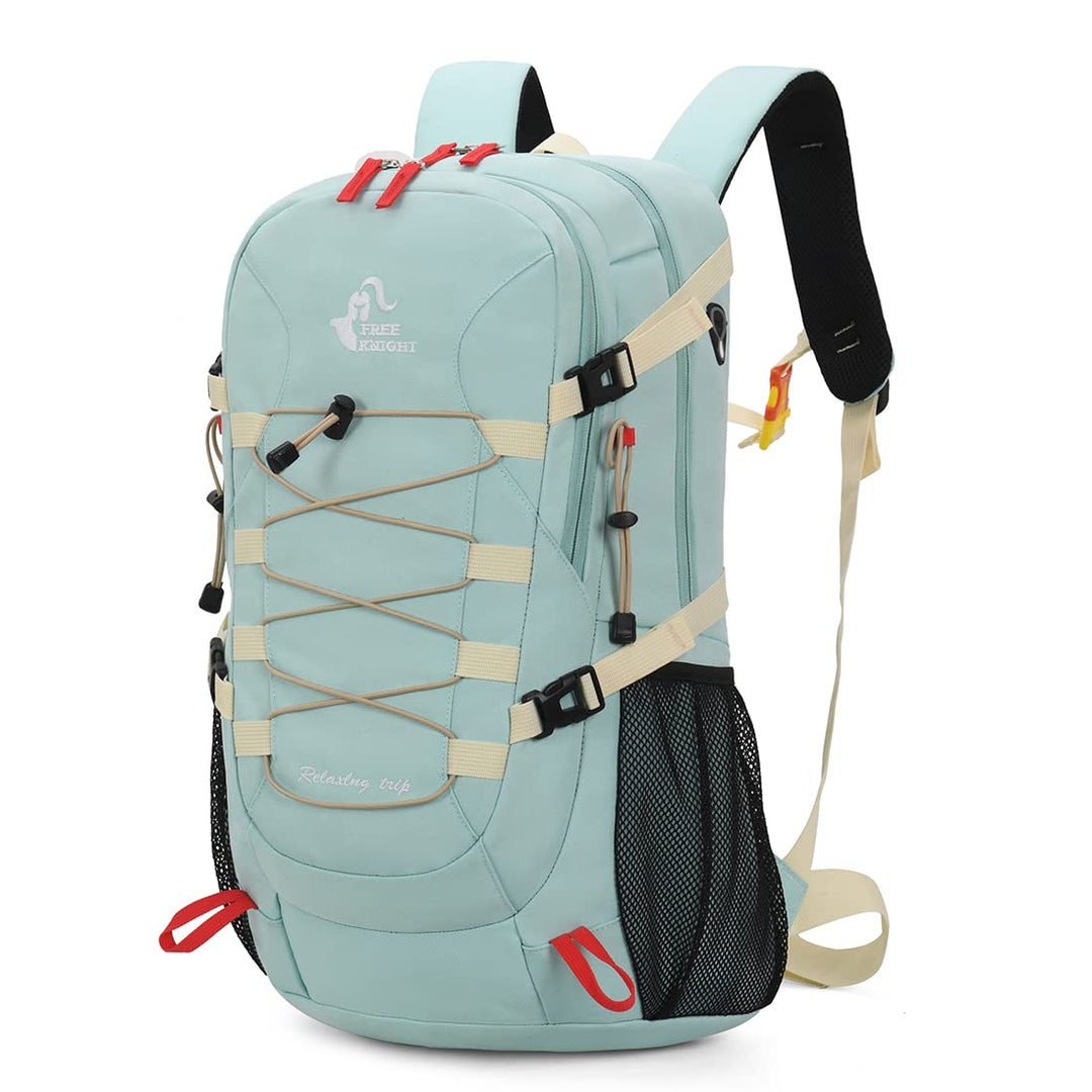 Bseash 40L Leichter wasserdichter Wanderrucksack mit Regenschutz, Outdoor Sport Reise Tagesrucksack