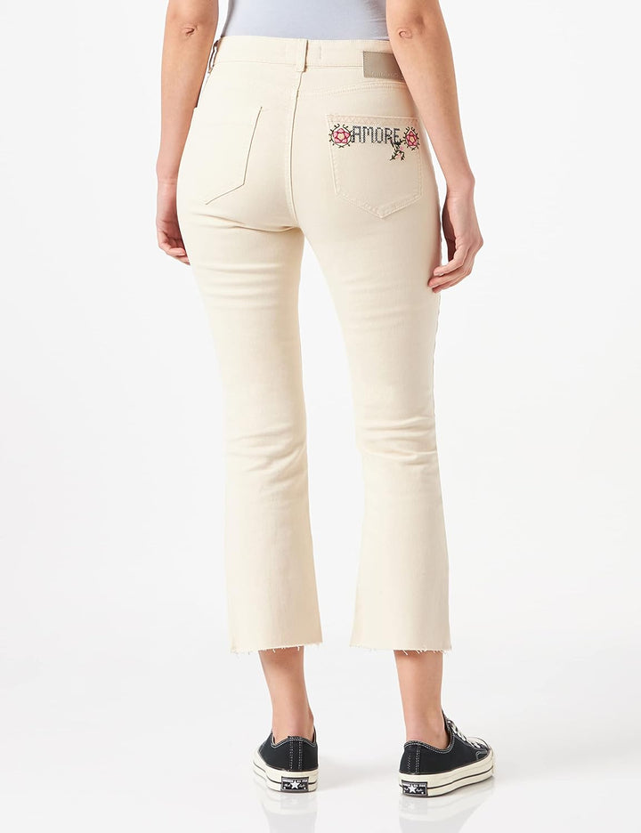 Desigual Damen Denim_Jerry Jeans 44 Weiss, 44 Weiss