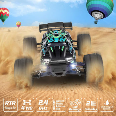 HAIBOXING Ferngesteuertes Auto, 2,4 GHz 1:18 Proportional 4WD 36+ km/h Hobby RC Auto Offroad Monster