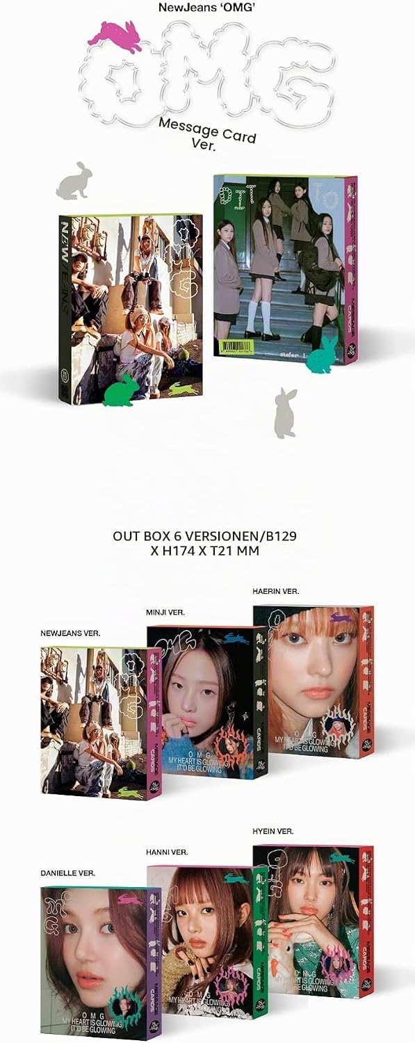 NewJeans - OMG [Message Card ver.] 1st Single Album+Store Gift (DANIELLE ver.), Danielle Ver.