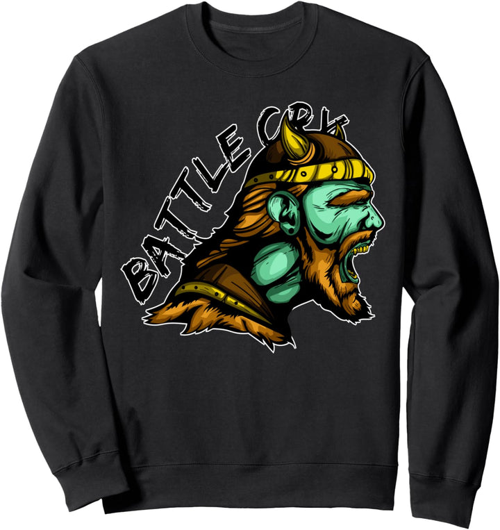 Wikinger Battle Cry Geschenk Nordische Mythologie Wikinger Sweatshirt