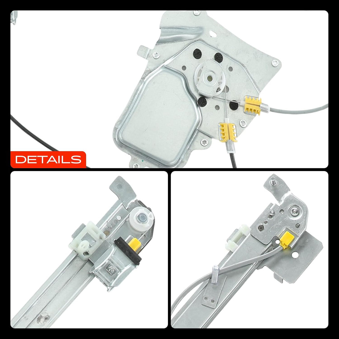 Frankberg 2x Fensterheber Elektrisch Ohne Motor Vorne Links Rechts Kompatibel mit Model 3 5YJ3 Stufe