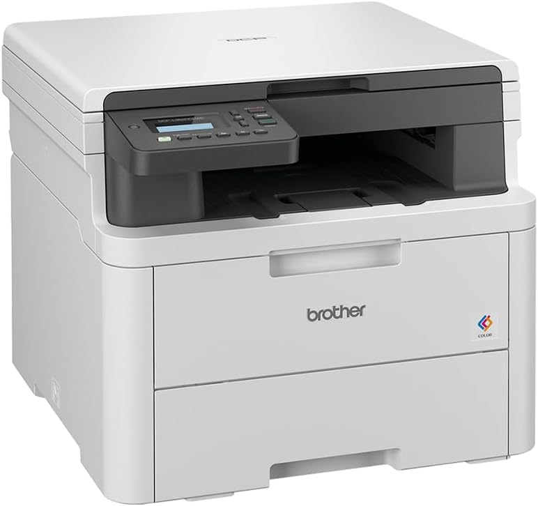 Brother DCP-L3520CDWE EcoPro - Kompaktes 3-in-1 Farb-LED Multifunktionsgerät mit WLAN/LAN und Duplex