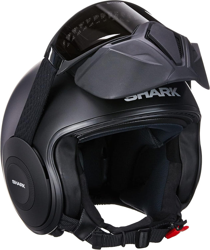 Shark Herren Nc Motorrad Helm, Weiss, M (57/58)