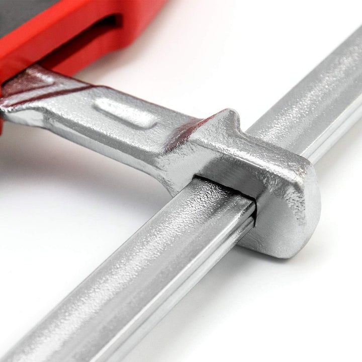 QWORK® Zwinge, Tischzwinge, Hebelzwinge, Schnellspanner mit 160mm Kapazität und 60mm Kehlentiefe zum
