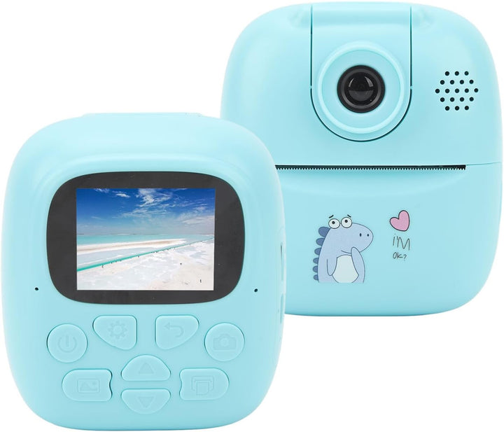 Sofortbildkamera für Kinder, Digitalkamera für Kinder, 1080P 44 MP Videokamera, Tragbarer Thermodruc
