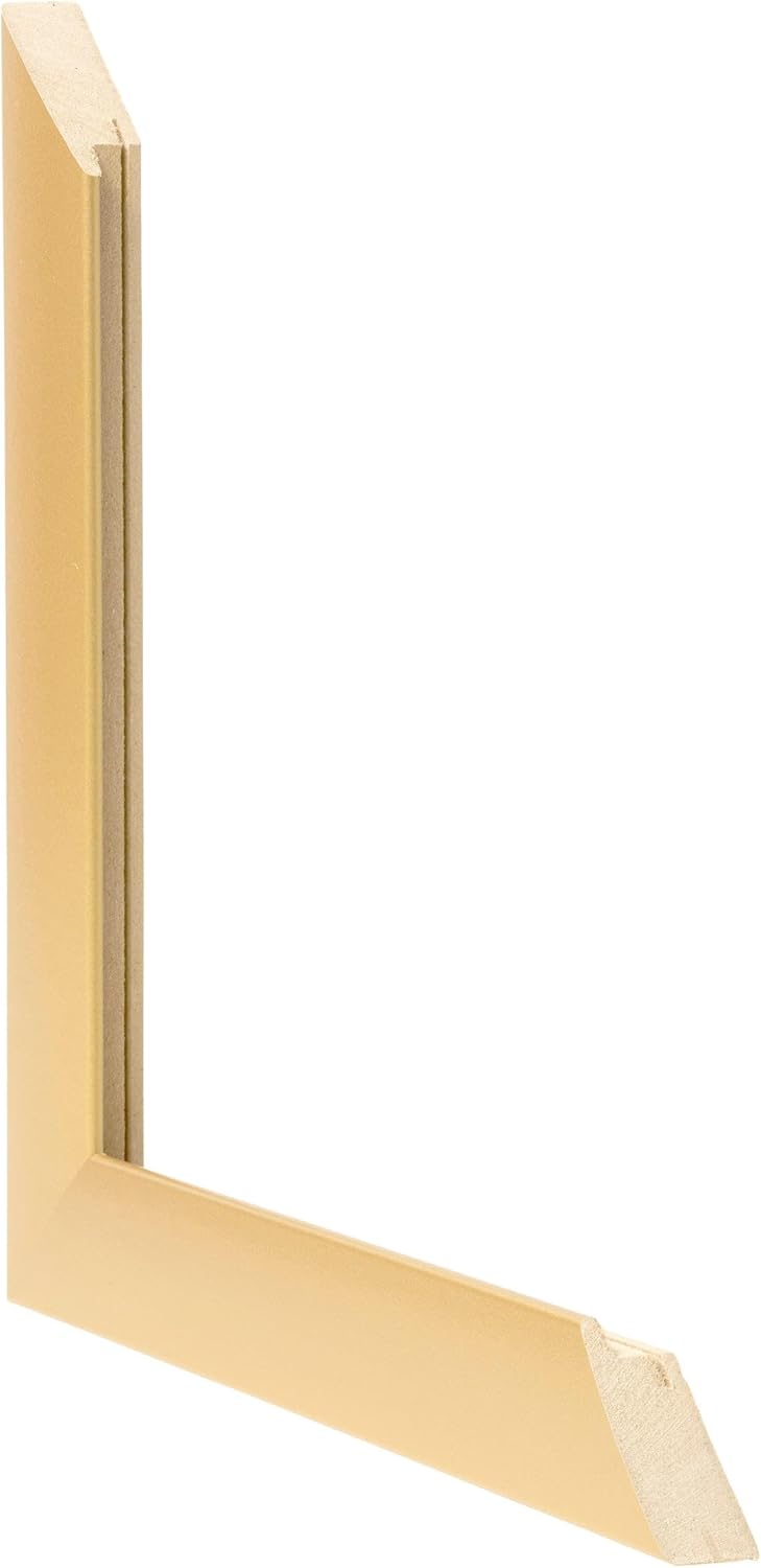 yd. Your Decoration - Bilderrahmen 75x100 cm - Gold Matt - Bilderrahmen aus MDF mit Acrylglas - Anti
