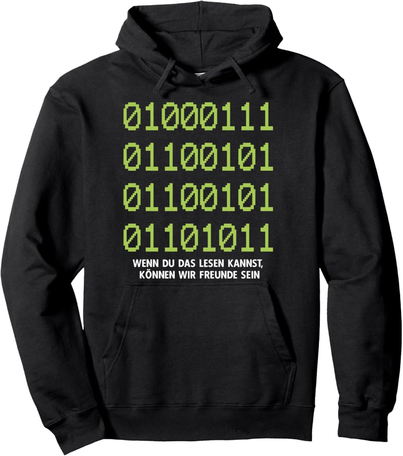 Wenn Du Das Lesen Kannst Freunde Computer Informatik Pullover Hoodie