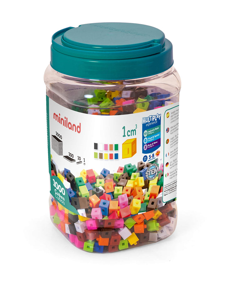 Miniland Mathewürfel 1 cm 1000 Teile-95211