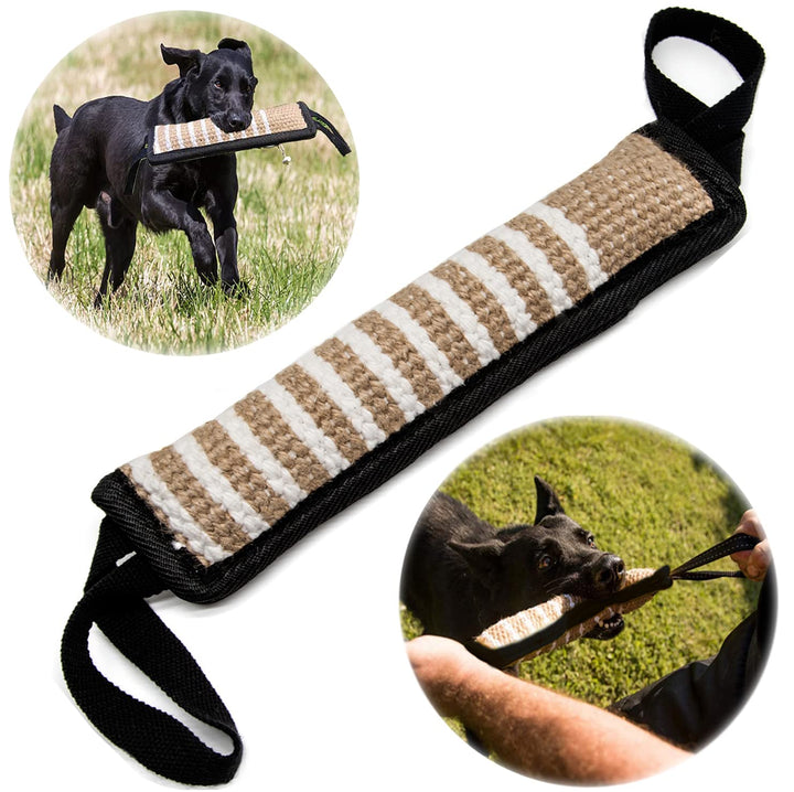 Beisswurst,Beisswurst für Hunde,30 cm,Sehr Robustes Hundespielzeug zum K9 Training,Tauziehen und Zer