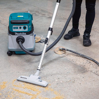 Makita DVC155LZX2 Akku-Staubsauger 15L 2x18V Nass+Trocken (ohne Akku, ohne Ladegerät) Petrol