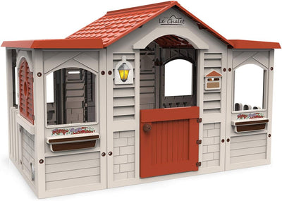 Chicos - Le Chalet Spielhaus | Gartenhaus Kinder für Jungen und Mädchen ab 2 Jahren | Spielhaus Kind