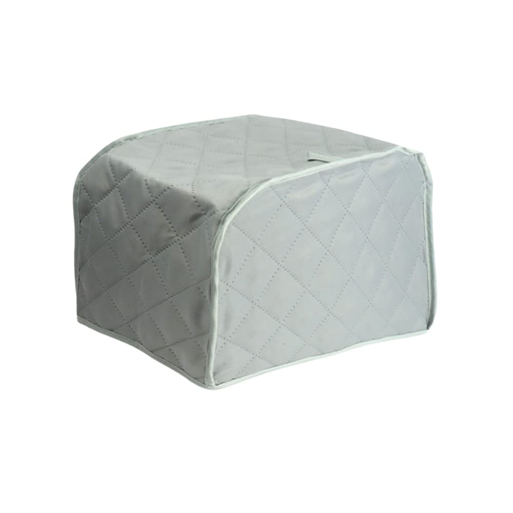 Staubschutz für Toaster, 4 Scheiben, waschbar, 33 x 26,9 x 21,6 cm, Grau