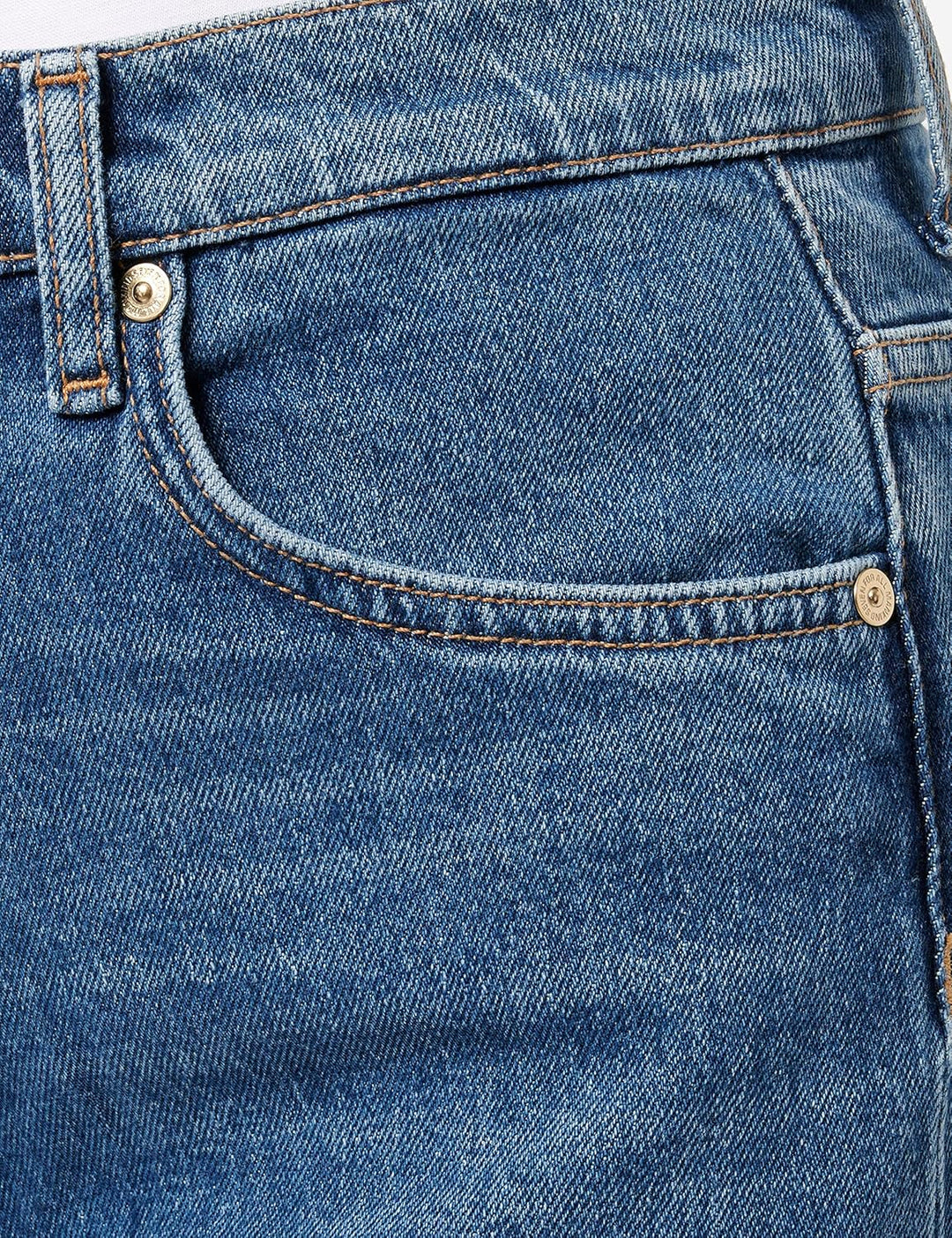 7 For All Mankind Damen The Modern Straight Jeans 23 Dark Blue, 23 Dark Blue