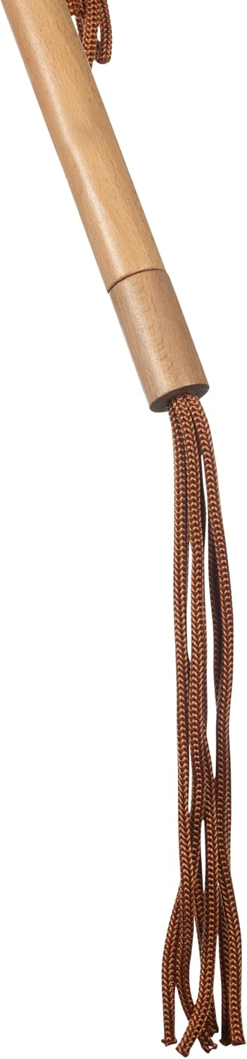 HKM - Hobby Horse Premium, Dunkelfuchs mit Halfter, Schweif & abschraubbarem Stock, Steckenpferd für