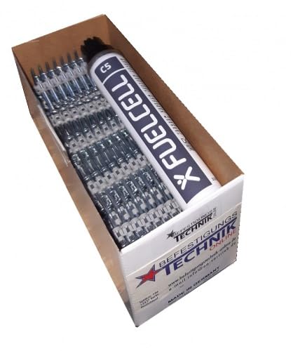 Betonnägel 3,0x27mm XH extra hart + C5 Gas passend für Powers DeWalt DDF5110500 Würth Diga CS-2 CS-3
