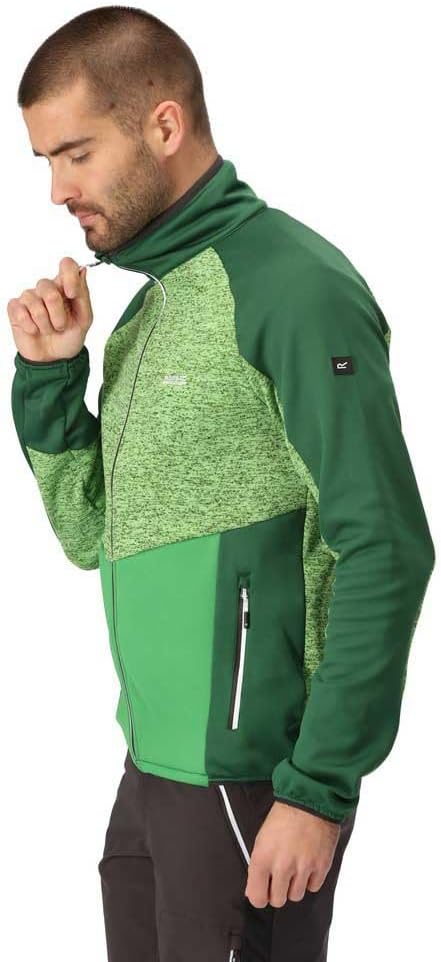 Regatta Coladane V Strickfleecejacke Herren Grün M, Grün M