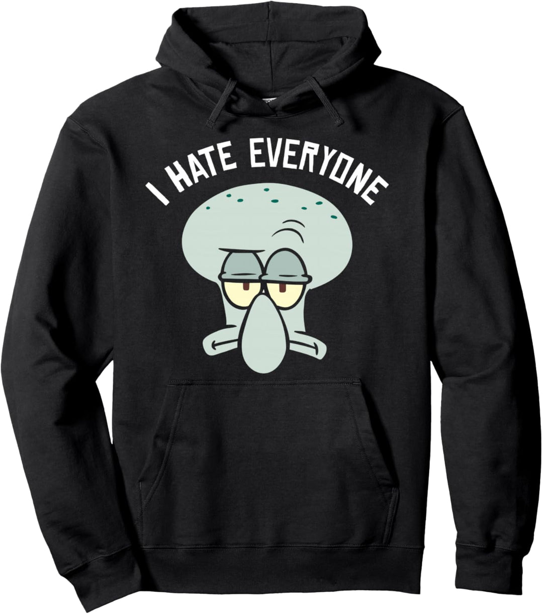 SpongeBob Schwammkopf Thaddäus Ich Hasse Alle Pullover Hoodie