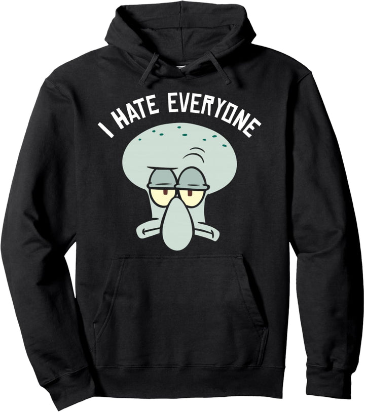 SpongeBob Schwammkopf Thaddäus Ich Hasse Alle Pullover Hoodie