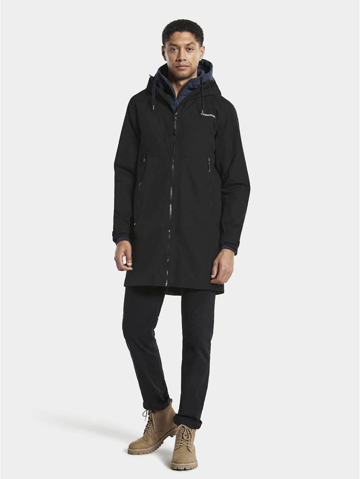 Didriksons Donny 2 Parka Herren grün 2022 Jacke M Schwarz, M Schwarz