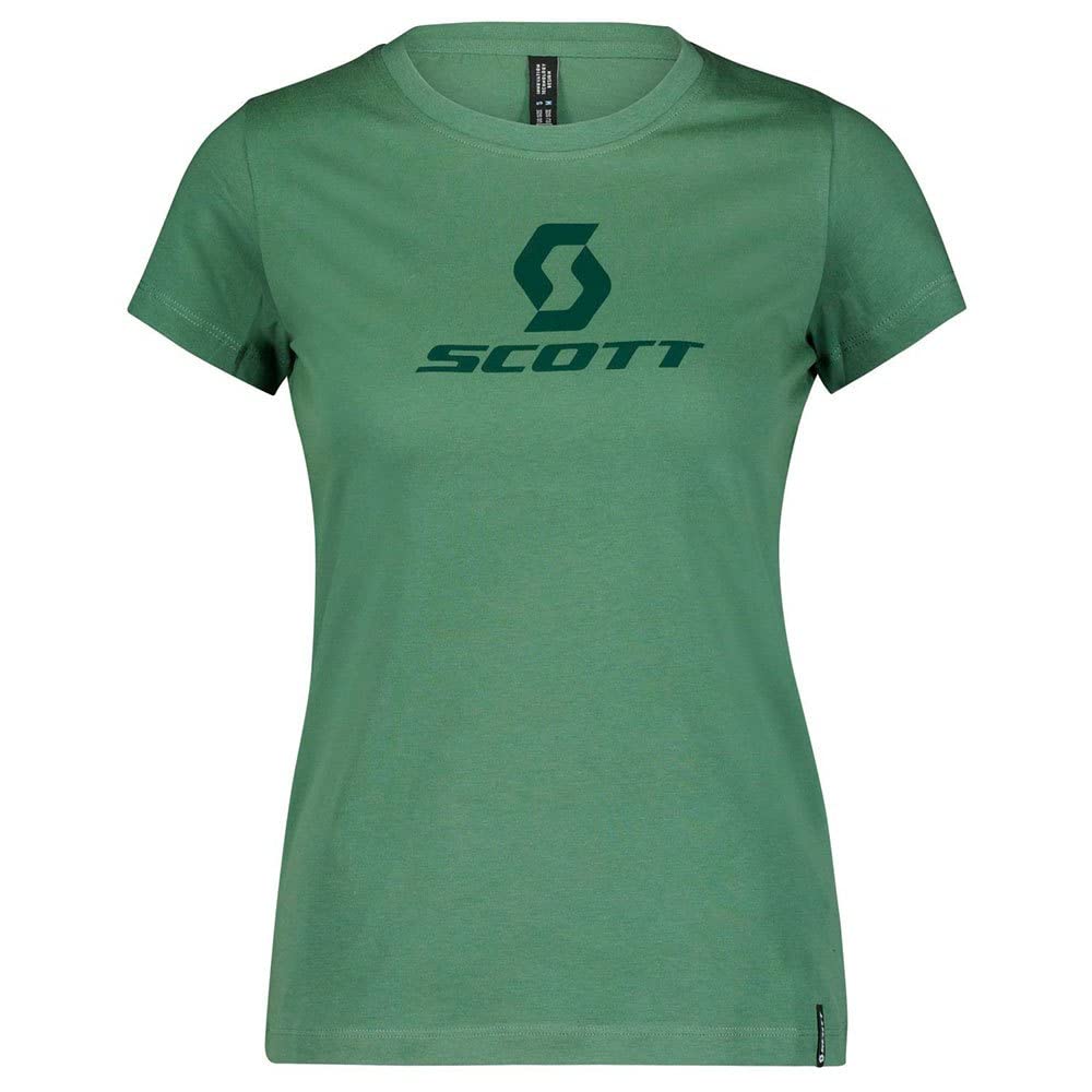 Scott Icon Damen Freizeit T-Shirt grün 2022 38 Grün, 38 Grün
