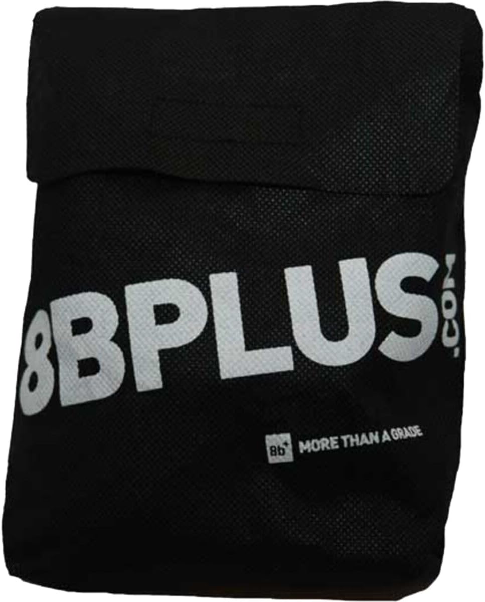8BPLUS Kreidebeutel zum Klettern, Bouldern, Gürtel und Geschenkbox inklusive – breite Öffnung – Bürs