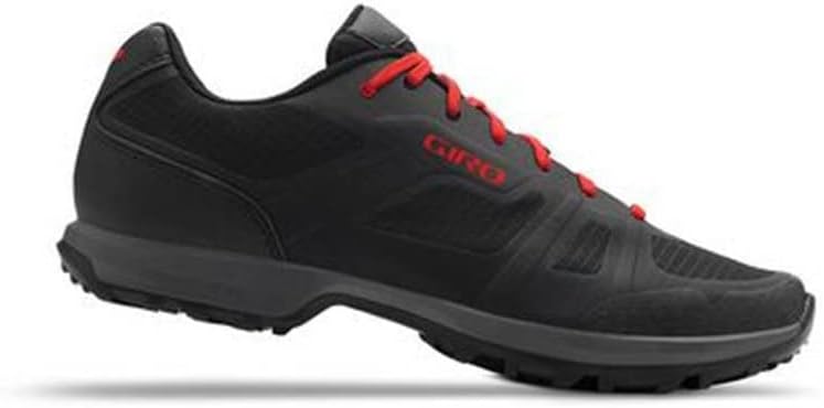 Giro Herren Berm E Bike City Urban Freizeit Schuhe, Black Bright Red, Large EU