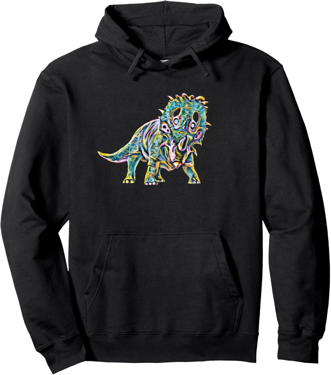Dinosaurier Urzeittiere prähistorischer pflanzenfressender Dino Pullover Hoodie