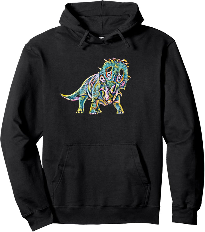 Dinosaurier Urzeittiere prähistorischer pflanzenfressender Dino Pullover Hoodie