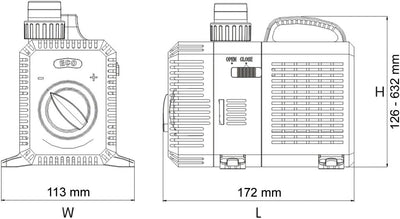 SunSun CTP-2803 SuperECO Springbrunnenpumpe Fontäne 3000l/h 10W