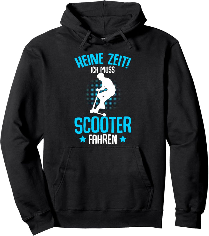 Stunt Scooter Roller Spruch Jungen & Kinder Pullover Hoodie