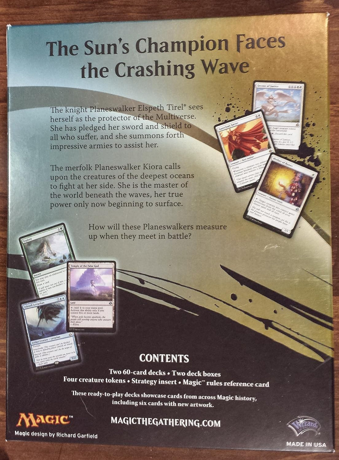 Magic the Gathering Duel Decks Elspeth vs. Kiora (englisch)