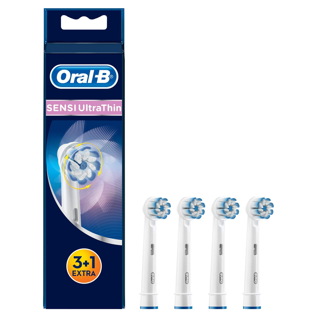 Braun Oral-B Sensi Ultrathin Ersatz-Aufsteckbürsten Für Elektrische Zahnbürste, 3+1 Stück 1 stück (4