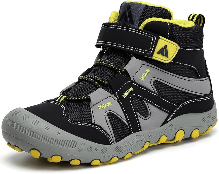Mishansha Kinder Wanderschuhe rutschfest Trekkingschuhe Jungen Atmungsaktiv Outdoor Walkingschuhe Gr