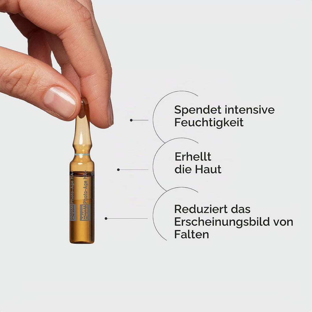 MARTIDERM Feuchtigkeitsspendende und verjüngende Masken