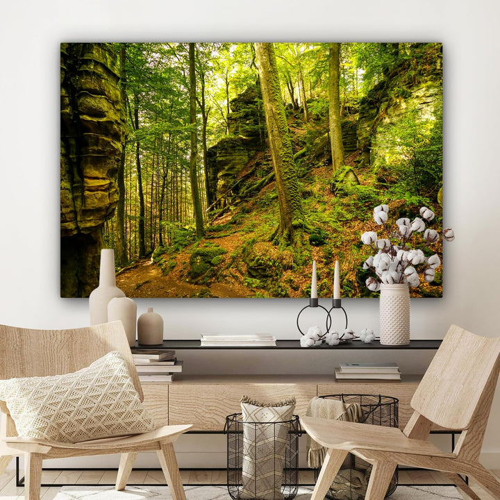 MuchoWow© Bilder Gross 120x80 cm XXL Wohnzimmer Deko Modern Wandbild Foto auf Leinwand Bild Schlafzi