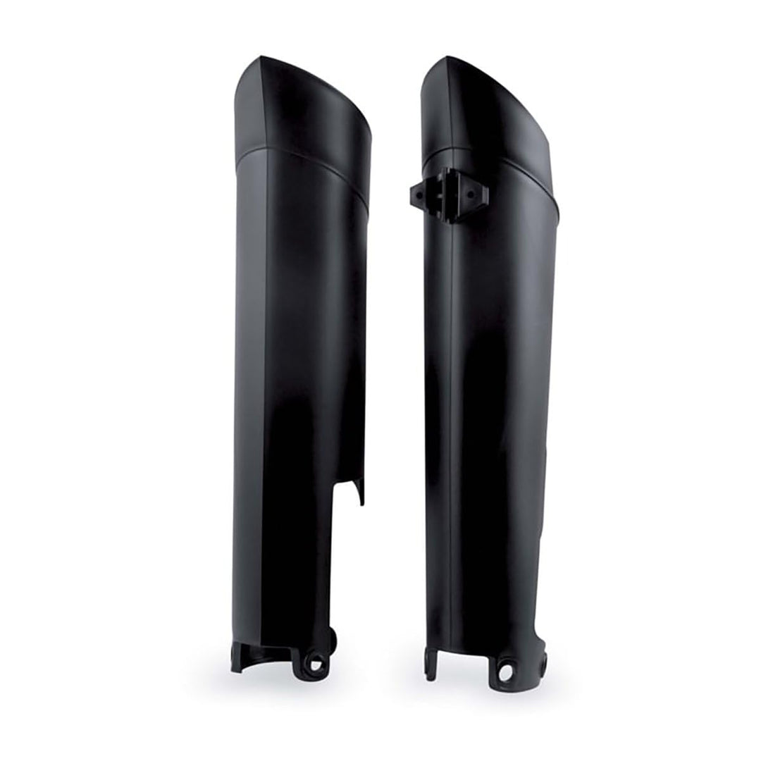 Acerbis 0011649.090 Satz Abdeckungen für Unterseite der Gabel Schwarz, Schwarz