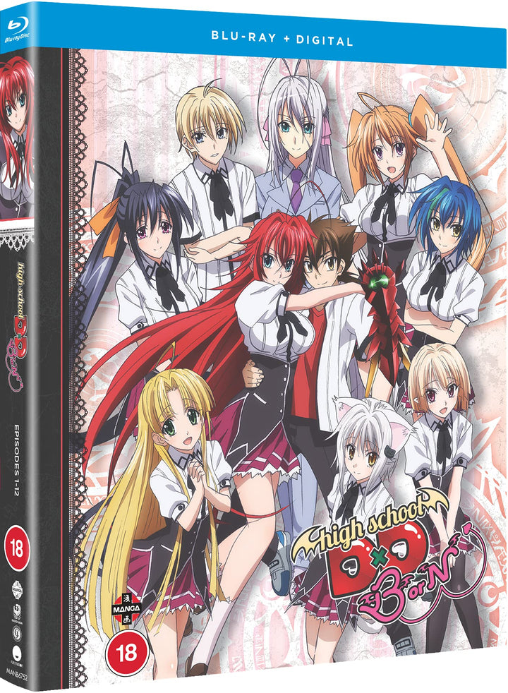 High School DxD BorN (Season 3) Free Digital Copy, Blu-ray