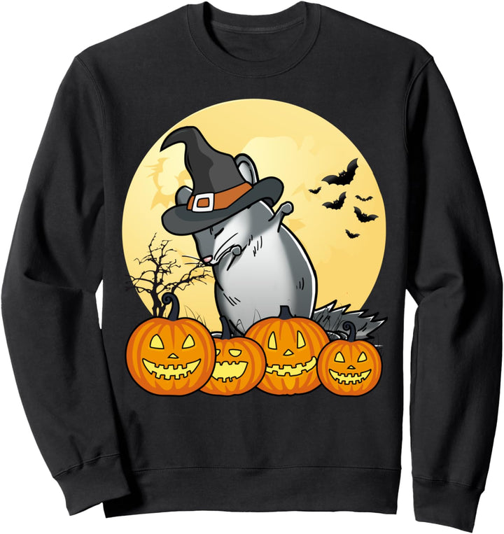 Dabbing Chinchilla Dab Dance Funny Halloween Sweatshirt