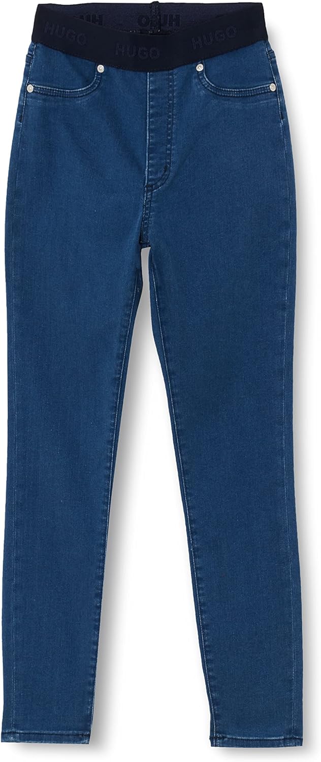 HUGO Damen 931 Pants, Medium Blue425, 28W / 32L EU