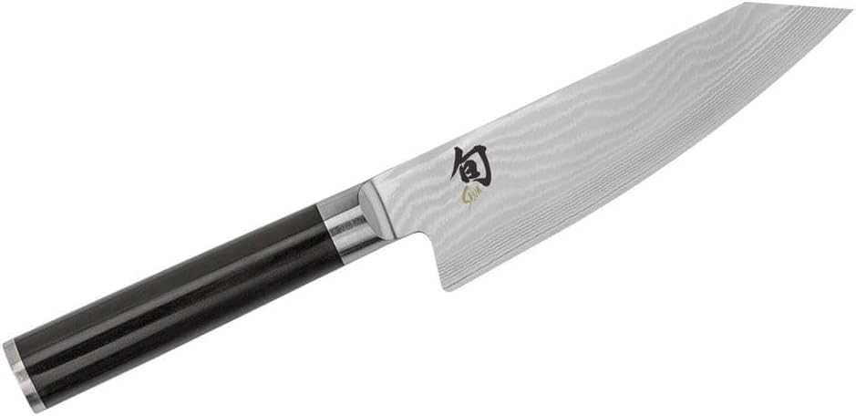 KAI Shun Classic Kiritsuke 20 cm Klingenlänge - Damastmesser 32 Lagen VG MAX Kern - 61 (±1) HRC - Pa