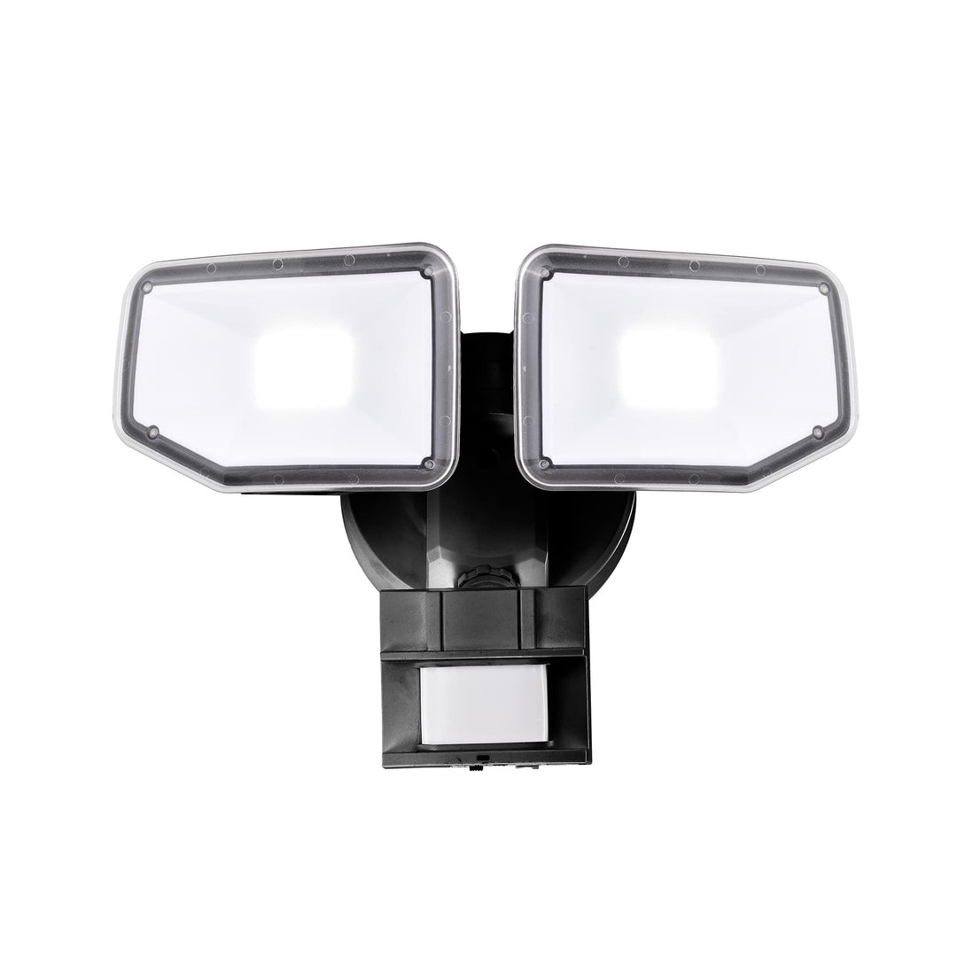 40W LED Sicherheitsleuchten Bewegungsmelder Licht Aussen 180 Grad 4000LM 5000K ETL Wasserdicht Klar