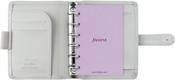 Filofax Pocket Saffiano Organizer - Granit, granit