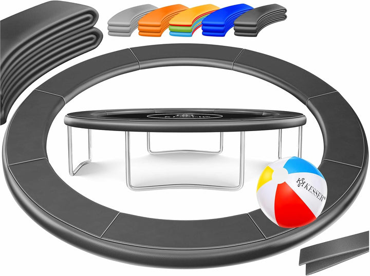 KESSER® - Trampolin Randabdeckung Ø 244, 305, 366, 426 cm, 30cm breit 100% UV-beständig reissfest Fe