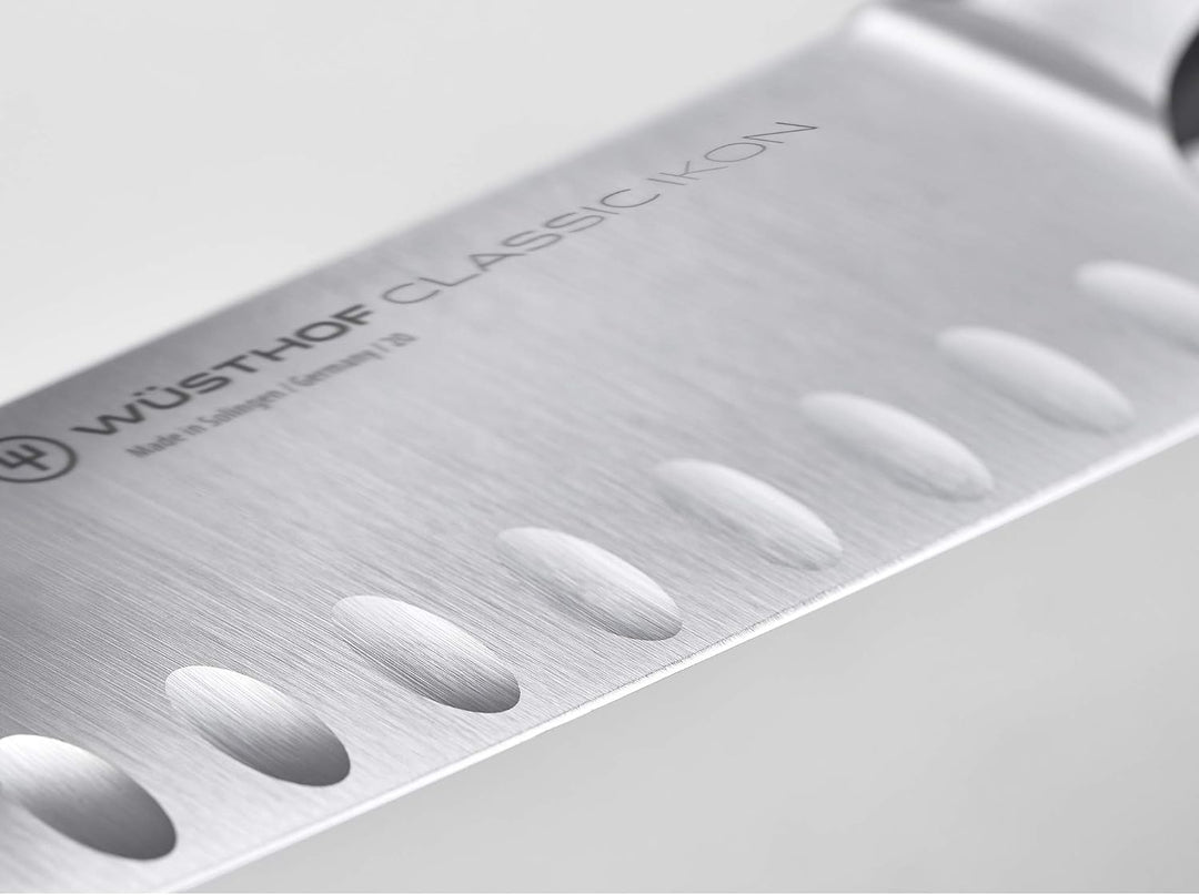 WÜSTHOF Classic Ikon Messersatz mit 2 Messern Santoku- und Gemüsemesser Single