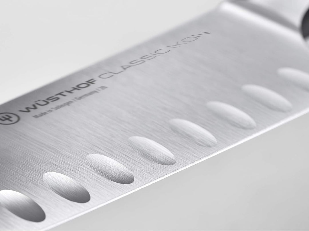 WÜSTHOF Classic Ikon Messersatz mit 2 Messern Santoku- und Gemüsemesser Single