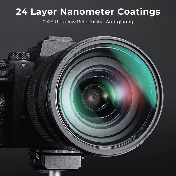 K&amp;F Concept Nano-D Serie Black-Mist 1/4 Filter 72mm Black Promist 1/4 Filter aus Optisches Glas mit