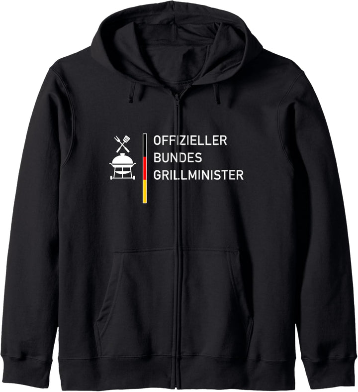 Offizieller Bundes Grillminister. Bundesgrillminister. Fun Kapuzenjacke