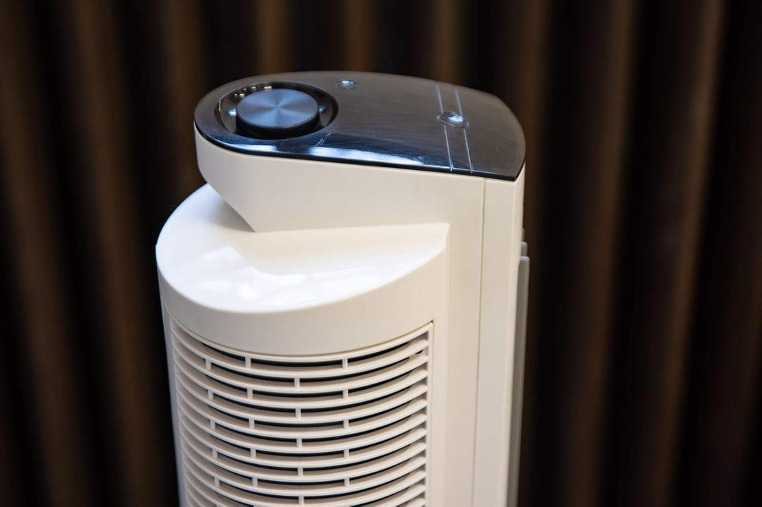 Säulenventilator Vornado Tower L in weiss mit 1020 m³/h Luftleistung inklusive Fernbedienung, 701784