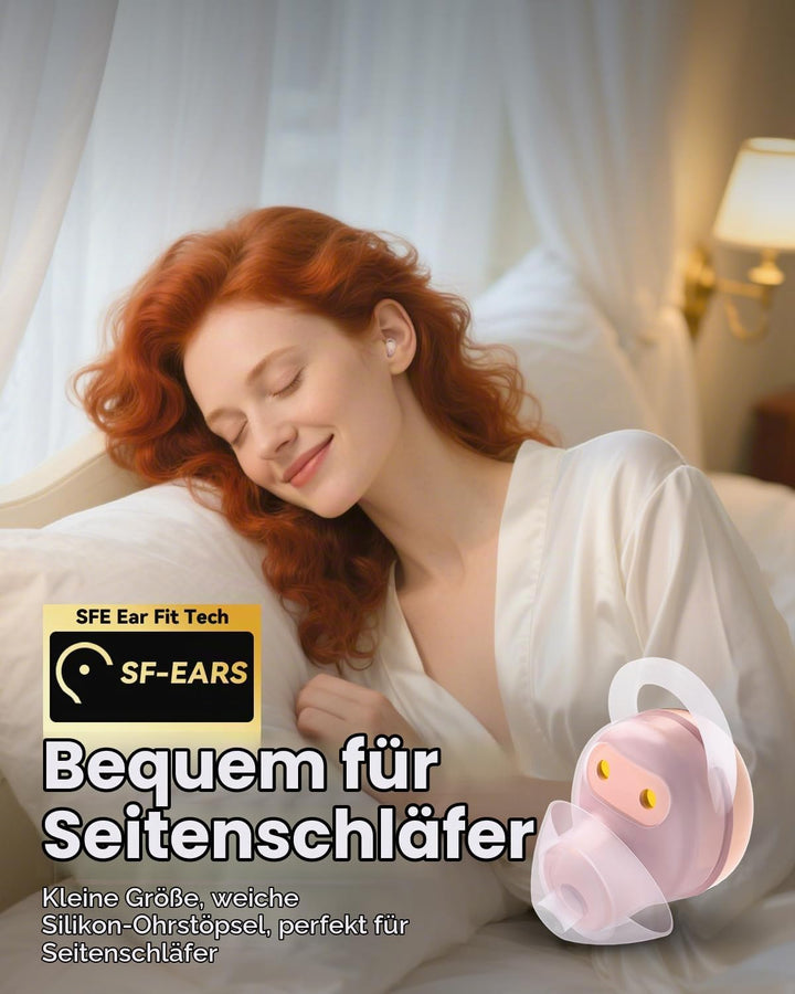 MONODEAL Schlafkopfhörer, Sleep Earbuds schlafkopfhörer Bluetooth 5.3 Kopfhörer Schlafen Mit Flüssig